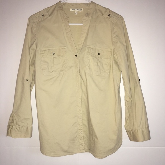 Hester & Orchard Tops - Hester & Orchard Long Sleeve Button Down